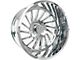 Arkon Off-Road Caesar Chrome 6-Lug Wheel; 20x12; -51mm Offset (04-15 Titan)