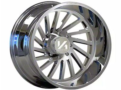 Arkon Off-Road Caesar Chrome 6-Lug Wheel; Left Directional; 20x12; -51mm Offset (04-15 Titan)