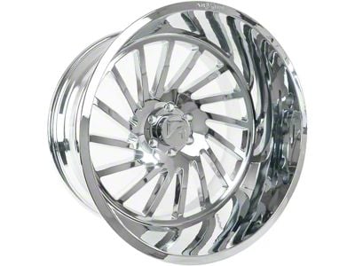 Arkon Off-Road Caesar Chrome 6-Lug Wheel; 24x14; -81mm Offset (04-15 Titan)