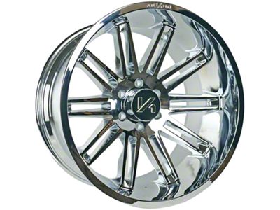 Arkon Off-Road Churchill Chrome 6-Lug Wheel; 24x14; -81mm Offset (04-15 Titan)