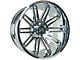 Arkon Off-Road Churchill Chrome 6-Lug Wheel; 24x14; -81mm Offset (04-15 Titan)