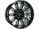 Arkon Off-Road Churchill Gloss Black Milled 6-Lug Wheel; 26x14; -81mm Offset (04-15 Titan)