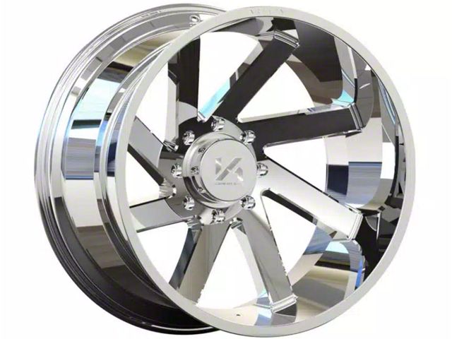 Arkon Off-Road Lincoln Chrome 6-Lug Wheel; Left Directional; 20x12; -51mm Offset (04-15 Titan)