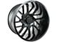 Arkon Off-Road Mandela Satin Black 6-Lug Wheel; 20x10; -25mm Offset (04-15 Titan)