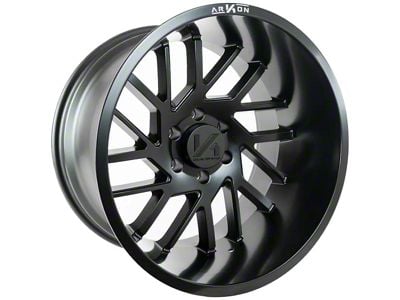 Arkon Off-Road Mandela Satin Black 6-Lug Wheel; 20x12; -51mm Offset (04-15 Titan)