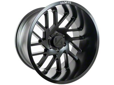 Arkon Off-Road Mandela Satin Black 6-Lug Wheel; 22x12; -51mm Offset (04-15 Titan)