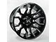 Arkon Off-Road Roosevelt Gloss Black with Milled Edges 6-Lug Wheel; 20x12; -51mm Offset (04-15 Titan)