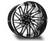 Arkon Off-Road Apollo Gloss Black Milled 6-Lug Wheel; 24x14; -81mm Offset (05-15 Tacoma)