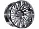 Arkon Off-Road Armstrong Chrome 6-Lug Wheel; Left Directional; 22x12; -51mm Offset (05-15 Tacoma)