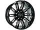 Arkon Off-Road Churchill Gloss Black Milled 6-Lug Wheel; 24x14; -81mm Offset (05-15 Tacoma)