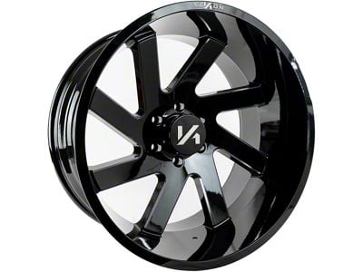 Arkon Off-Road Lincoln Gloss Black Milled 6-Lug Wheel; 22x12; -51mm Offset (05-15 Tacoma)