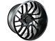 Arkon Off-Road Mandela Satin Black 6-Lug Wheel; 20x12; -51mm Offset (05-15 Tacoma)