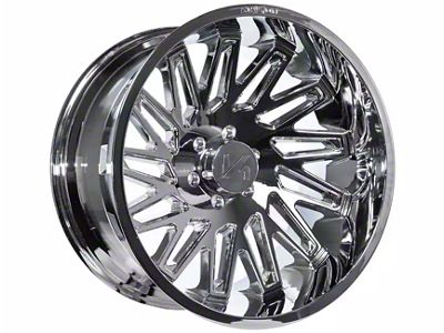 Arkon Off-Road Armstrong Chrome 6-Lug Wheel; Right Directional; 22x12; -51mm Offset (2024 Tacoma)