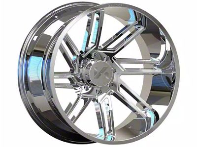 Arkon Off-Road DaVinci Chrome 6-Lug Wheel; Right Directional; 20x12; -51mm Offset (2024 Tacoma)