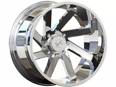 Arkon Off-Road Lincoln Chrome 6-Lug Wheel; Right Directional; 20x12; -51mm Offset (2024 Tacoma)