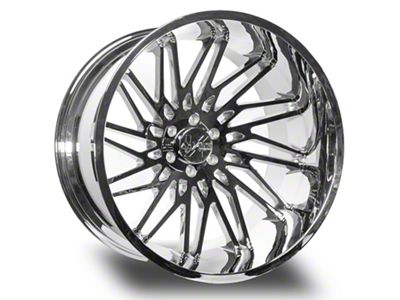 Arkon Off-Road Apollo Chrome 6-Lug Wheel; 24x14; -81mm Offset (22-24 Bronco Raptor)