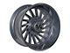 Arkon Off-Road Caesar Anthracite Metallic Gray 6-Lug Wheel; 22x12; -51mm Offset (22-24 Bronco Raptor)