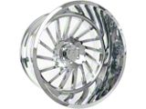 Arkon Off-Road Caesar Chrome 6-Lug Wheel; 24x14; -81mm Offset (22-24 Bronco Raptor)