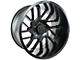 Arkon Off-Road Mandela Satin Black 6-Lug Wheel; 20x10; -25mm Offset (22-24 Bronco Raptor)