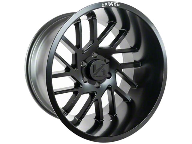 Arkon Off-Road Mandela Satin Black 6-Lug Wheel; 20x10; -25mm Offset (16-23 Tacoma)