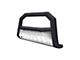 Armordillo AR Series Bull Bar with Aluminum Skid Plate; Matte Black (05-21 Frontier)