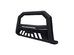 Armordillo AR Series Bull Bar with LED Light Bar; Textured Black (05-07 Jeep Grand Cherokee WK)