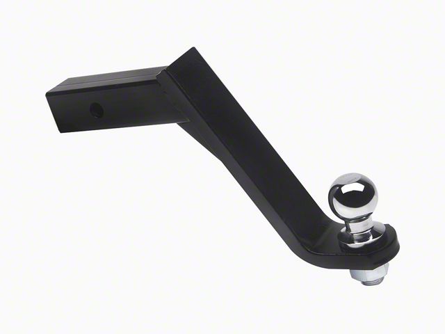Armordillo 2-Inch Receiver Hitch Ball Mount; 8-Inch Drop (Universal; Some Adaptation May Be Required)
