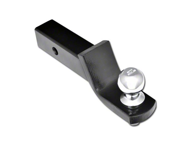 Armordillo 2-Inch Receiver Hitch Ball Mount with 2-Inch Ball; 2-Inch Drop (Universal; Some Adaptation May Be Required)