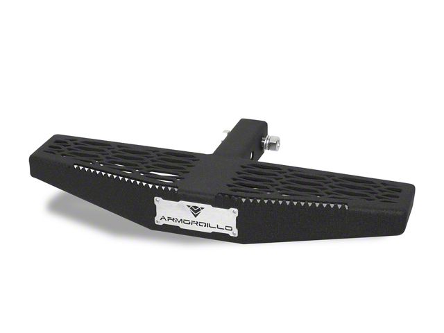Armordillo 2-Inch Receiver Hitch TF Style Step; Textured Black (Universal; Some Adaptation May Be Required)