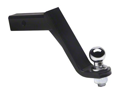 Armordillo 2-Inch Receiver Hitch Ball Mount; 7-Inch Drop (Universal; Some Adaptation May Be Required)