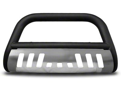 Armordillo Classic Bull Bar with Aluminum Skid Plate; Matte Black (05-15 Tacoma)