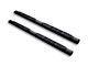 Armordillo 5-Inch Oval Side Step Bars; Matte Black (04-24 Titan Crew Cab)