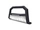 Armordillo AR Series Bull Bar with LED Light Bar and Aluminum Skid Plate; Matte Black (04-15 Titan)