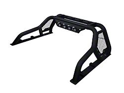 Armordillo CR1 Chase Rack with LED Shroud; Matte Black (04-24 Titan)