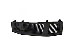 Armordillo Vertical Style Upper Replacement Grille; Gloss Black (04-07 Titan)