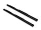 Armordillo 4-Inch Oval Side Step Bars; Black (07-21 Tundra CrewMax)