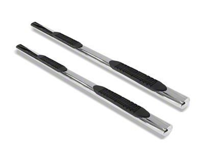 Armordillo 4-Inch Oval Side Step Bars; Polished (07-21 Tundra Double Cab)