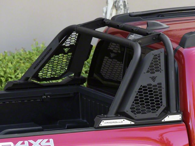 Armordillo CR-M Chase Rack; Matte Black (07-24 Tundra)