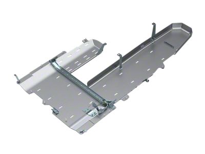 Artec Industries Transfer Case, Fuel Tank and DPF Skid Plate; Aluminum (20-24 3.0L EcoDiesel Jeep Gladiator JT)