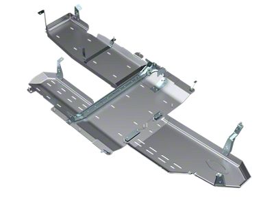 Artec Industries Full Bellypan with Oil Door; Aluminum (20-23 3.0L EcoDiesel Jeep Wrangler JL)