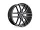 Asanti Baron Gloss Black with Gray Tint 6-Lug Wheel; 20x9; 15mm Offset (03-09 4Runner)