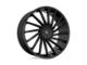 Asanti Matar Gloss Black 6-Lug Wheel; 24x9; 15mm Offset (03-09 4Runner)