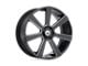 Asanti Apollo Satin Black Milled 6-Lug Wheel; 26x10; 30mm Offset (04-15 Titan)