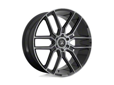 Asanti Baron Gloss Black with Gray Tint 6-Lug Wheel; 20x9; 30mm Offset (04-15 Titan)