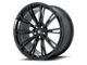 Asanti Corona Truck Gloss Black 6-Lug Wheel; 22x9.5; 30mm Offset (04-15 Titan)