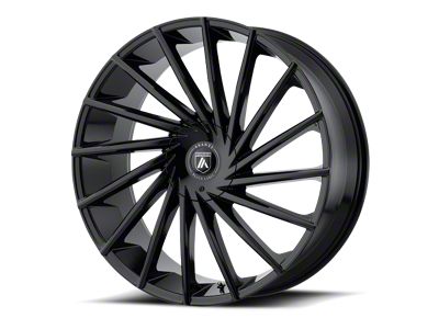 Asanti Matar Gloss Black 6-Lug Wheel; 20x8.5; 30mm Offset (04-15 Titan)