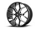 Asanti Monarch Truck Gloss Black Milled 6-Lug Wheel; 22x9.5; 38mm Offset (04-15 Titan)