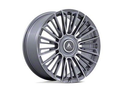 Asanti Premier Anthracite Brushed 6-Lug Wheel; 22x9.5; 25mm Offset (04-15 Titan)