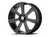 Asanti Apollo Satin Black Milled 6-Lug Wheel; 22x9; 15mm Offset (05-15 Tacoma)