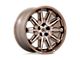 Asanti Imperator Bronze Machined with Bronze Lip 5-Lug Wheel; 20x9; 35mm Offset (05-15 Tacoma)